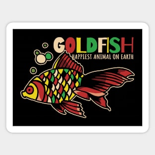 Vintage Goldfish Tattoo Magnet